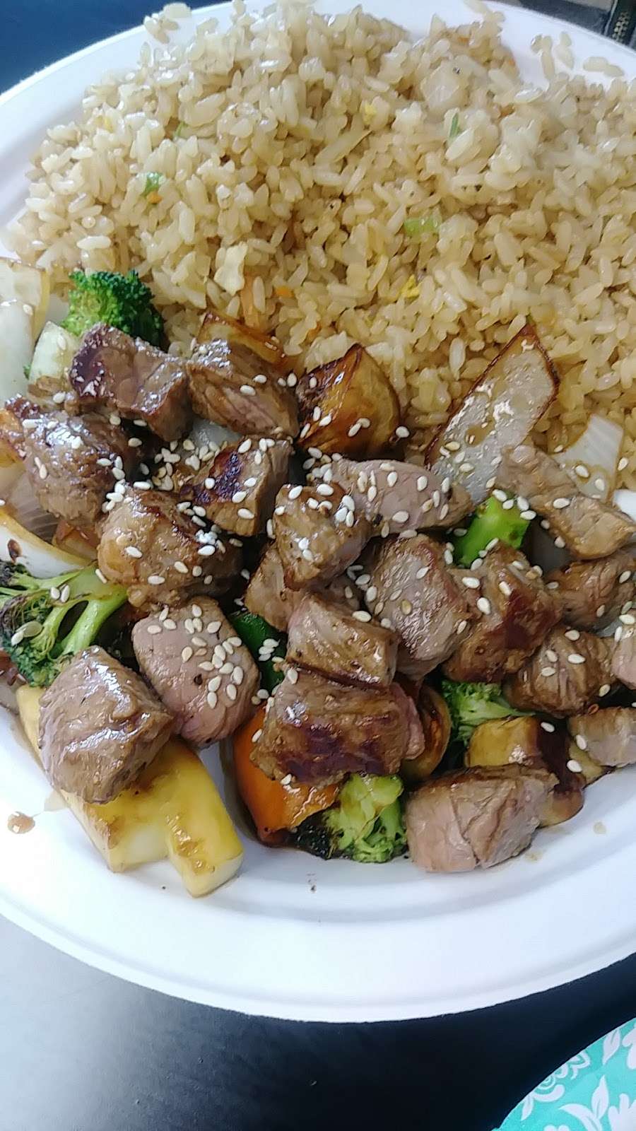 Hibachi Express | 3813 S Clyde Morris Blvd #101, Port Orange, FL 32129 | Phone: (386) 777-5888