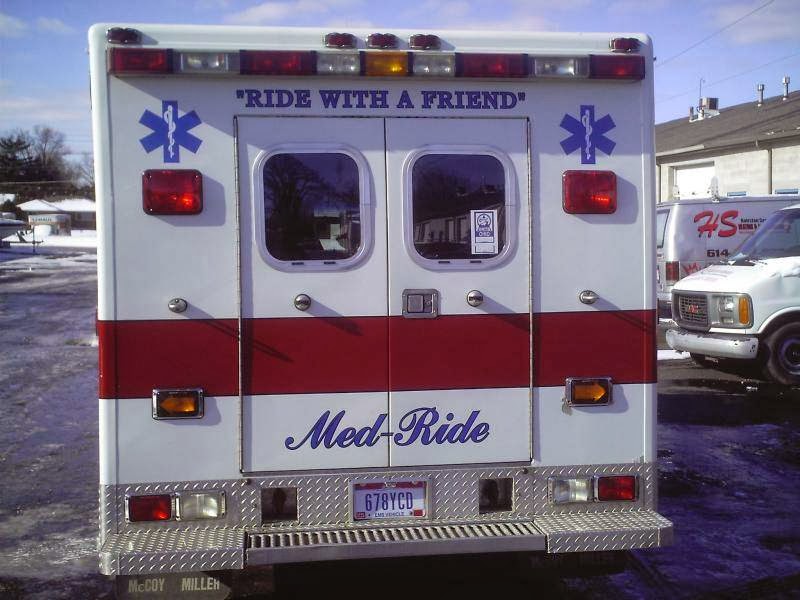 Med - Ride Ambulance | 645 N James Rd, Columbus, OH 43219, USA | Phone: (614) 747-9744