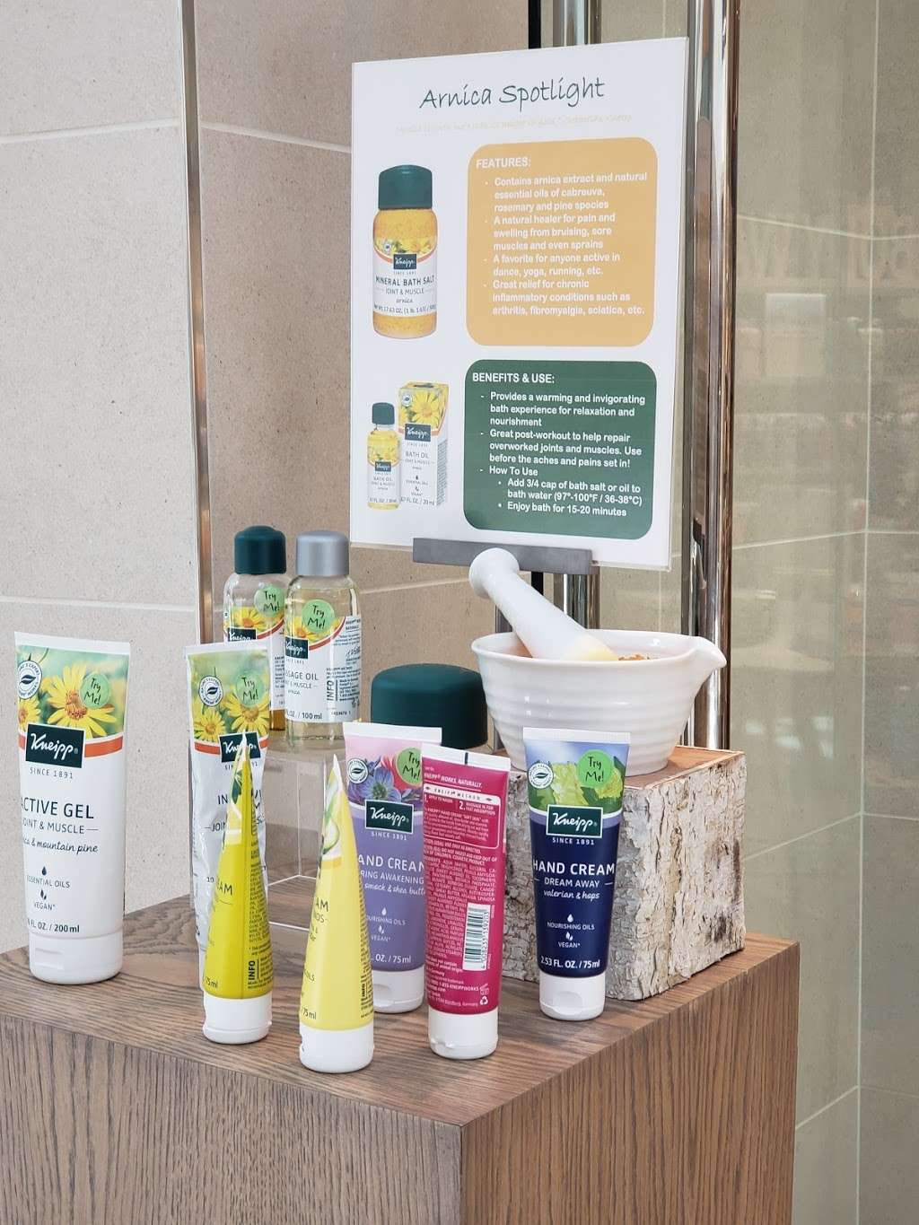 Kneipp | 500 Garden State Plaza Blvd, Paramus, NJ 07652, USA | Phone: (551) 999-6649