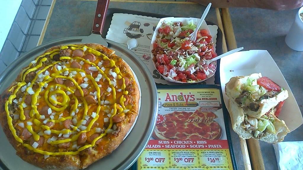 Andys Pizza & Subs | 13280 Northline Rd, Southgate, MI 48195, USA | Phone: (734) 281-2920