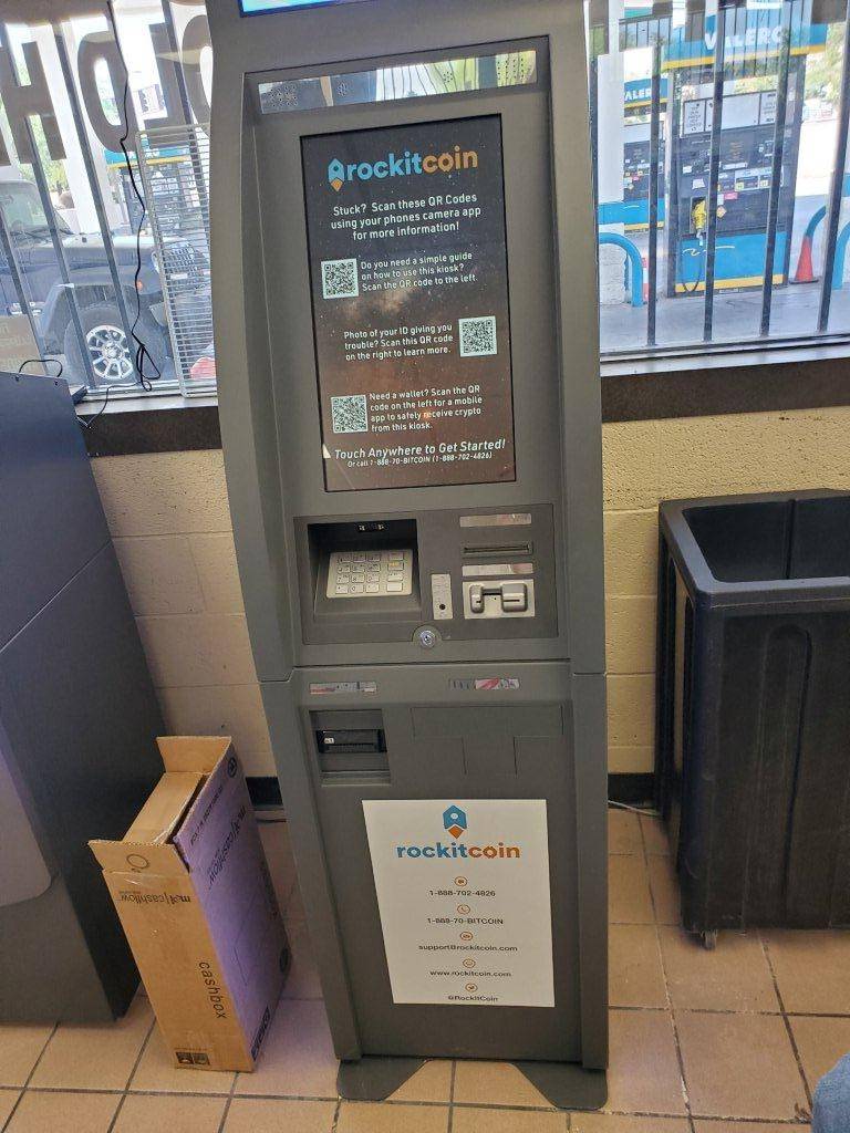 RockItCoin Bitcoin ATM | 480 W Warner Rd, Tempe, AZ 85284, USA | Phone: (888) 702-4826