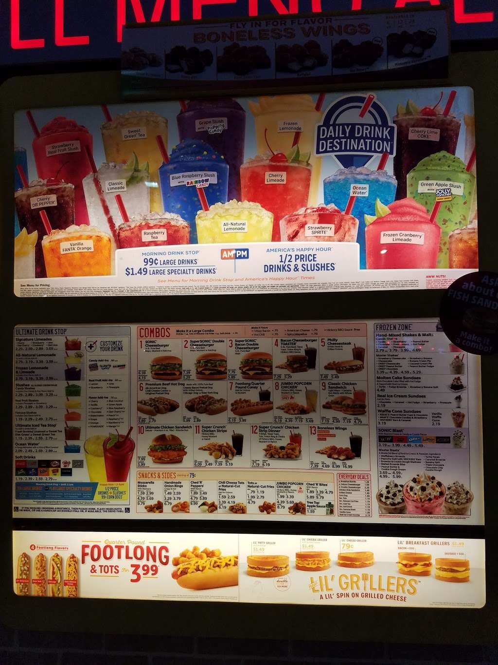 Sonic Drive-In | 2922 S Cicero Ave, Cicero, IL 60804, USA | Phone: (708) 780-3591