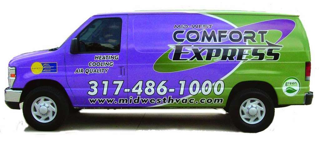 Mid-West Comfort Express | 1590 Smith Valley Rd, Greenwood, IN 46142 | Phone: (317) 486-1000