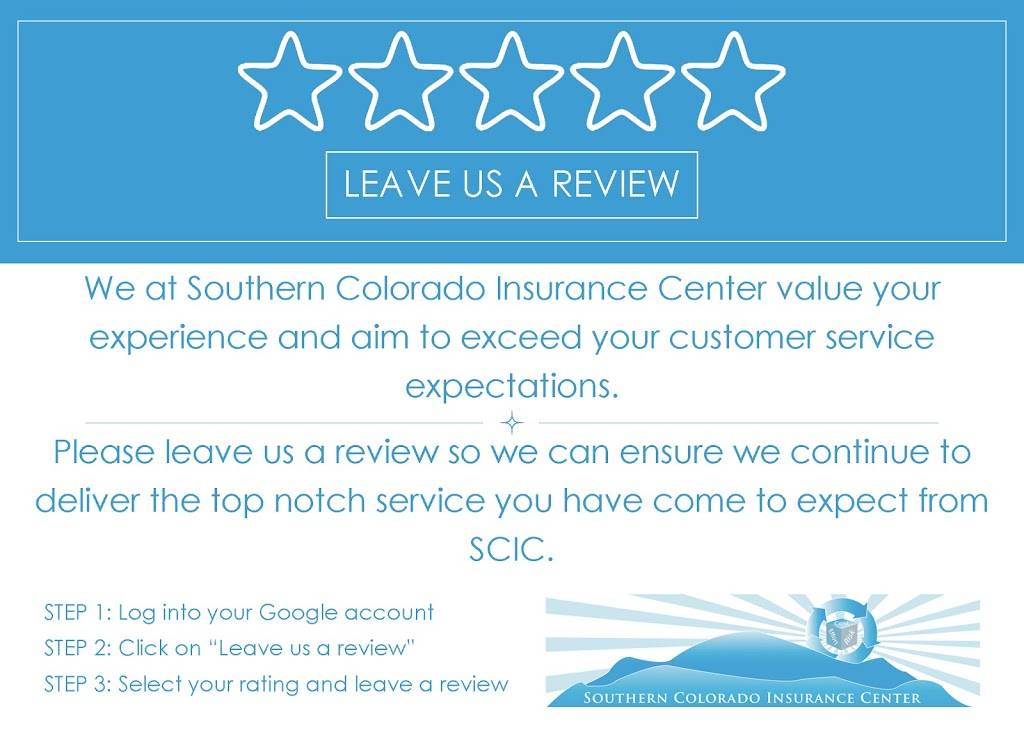 Southern Colorado Insurance Center | 4390 N Academy Blvd, Colorado Springs, CO 80918, USA | Phone: (719) 329-4441