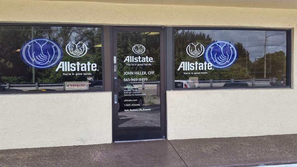 John Hiller: Allstate Insurance | 7950 S Military Trail Ste 104, Lake Worth, FL 33463 | Phone: (561) 969-9499