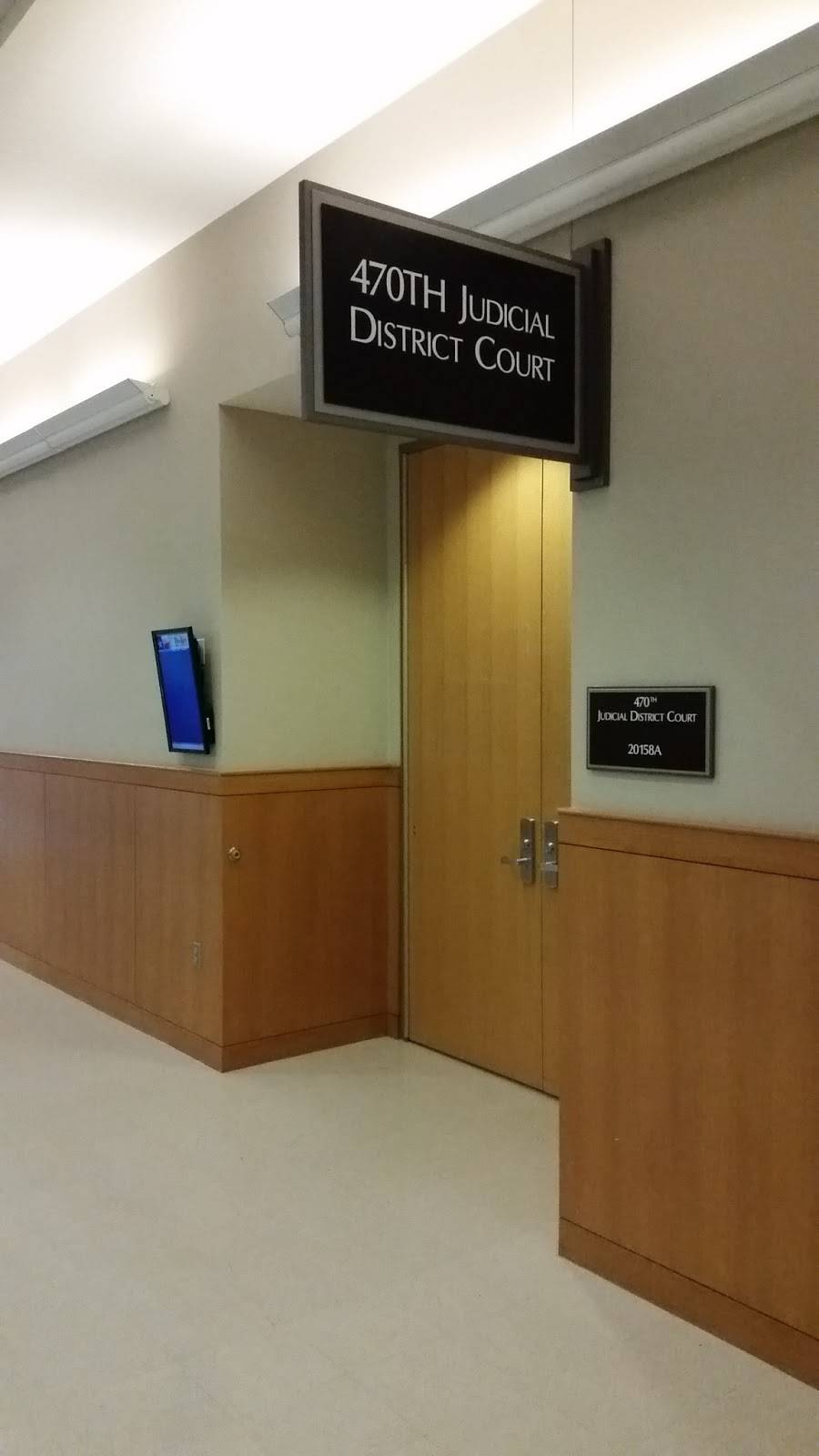 470th District Court | 2100 Bloomdale Rd 2nd floor, McKinney, TX 75071, USA | Phone: (972) 548-5670