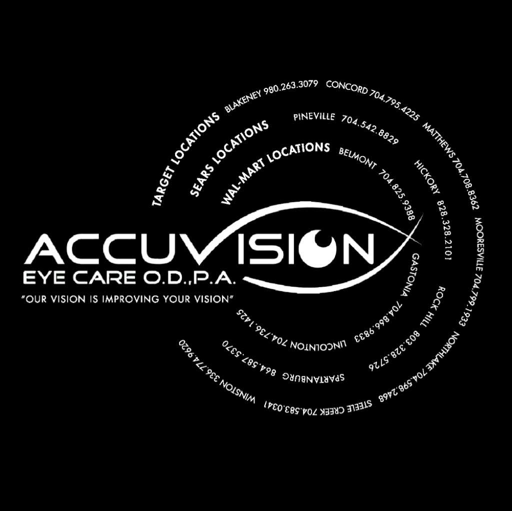 Accuvision Eye Care OD,PA | 6150 Bayfield Pkwy, Concord, NC 28027, USA | Phone: (704) 795-4225