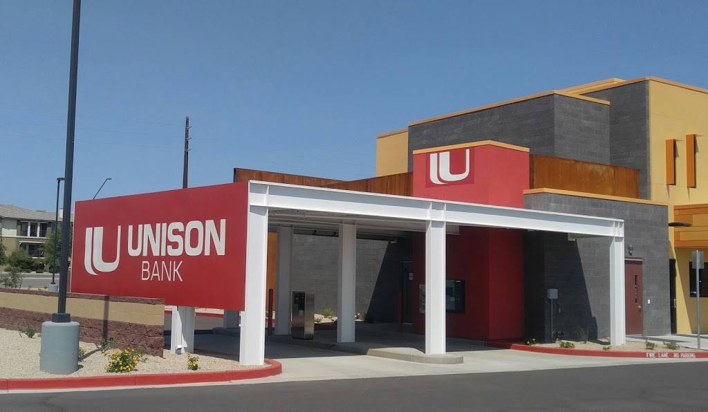 Unison Bank | 1835 E Pecos Rd, Gilbert, AZ 85295, USA | Phone: (480) 497-9800