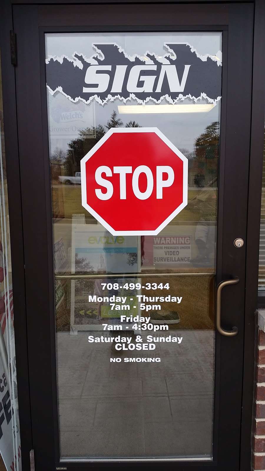 Sign Stop Inc | 5436 W 111th St, Oak Lawn, IL 60453 | Phone: (708) 499-3344