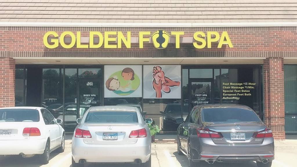 Golden Foot Spa | 2050 W Spring Creek Pkwy #139, Plano, TX 75023, USA | Phone: (972) 517-3338