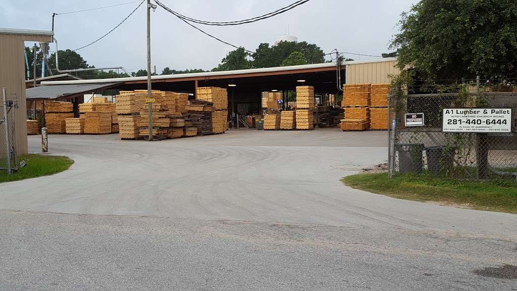 A-1 Lumber & Pallet | 16701 Mathis Church Rd, Houston, TX 77090, USA | Phone: (281) 440-6444