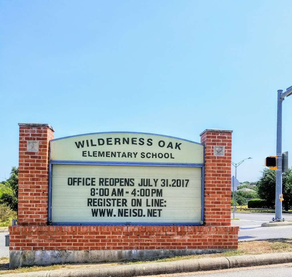 Wilderness Oak Elementary School | 21019 Wilderness Oak, San Antonio, TX 78258, USA | Phone: (210) 407-9200