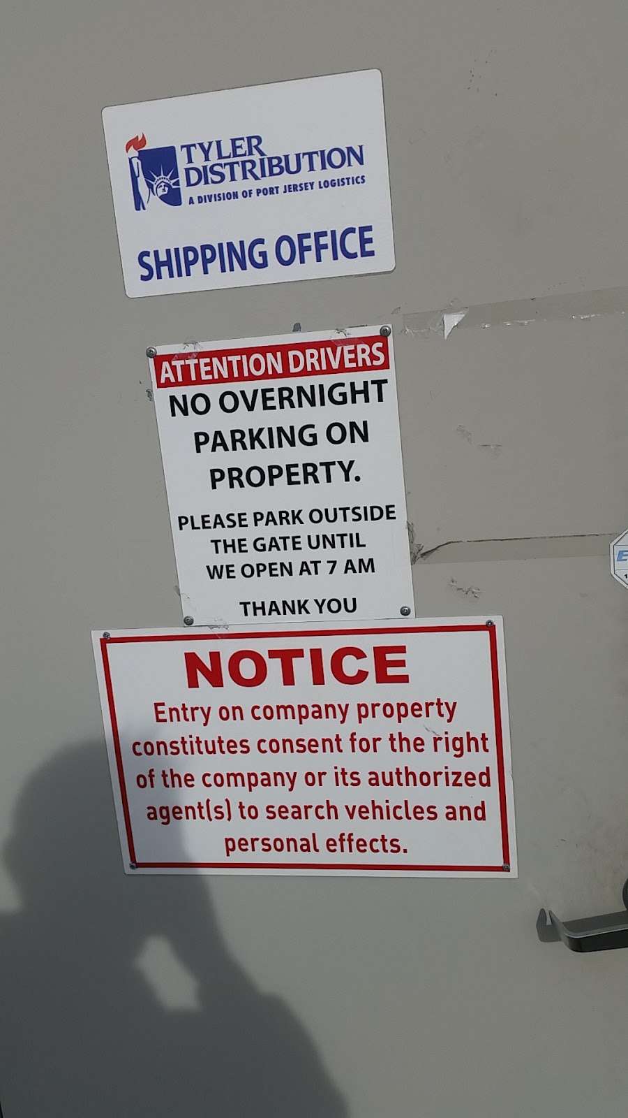 Tyler Distribution Centers, Inc. | 200 Liberty Way, Cranbury, NJ 08512, USA | Phone: (609) 495-1300