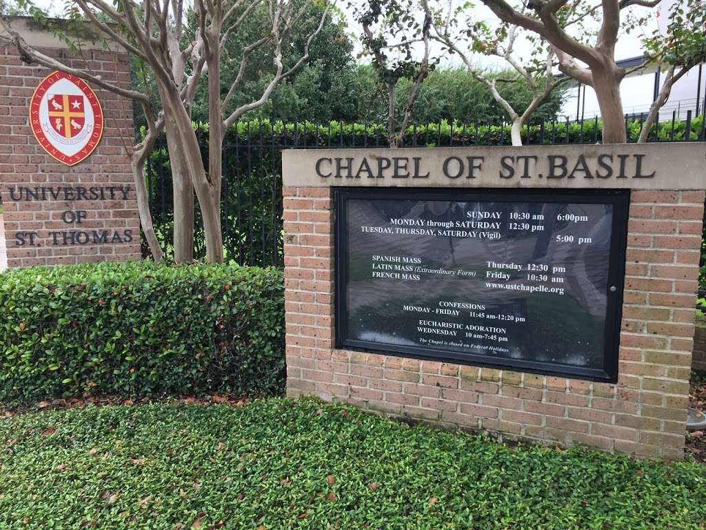 Chapel of St. Basil | 1018 W Alabama St, Houston, TX 77006, USA | Phone: (713) 525-3589