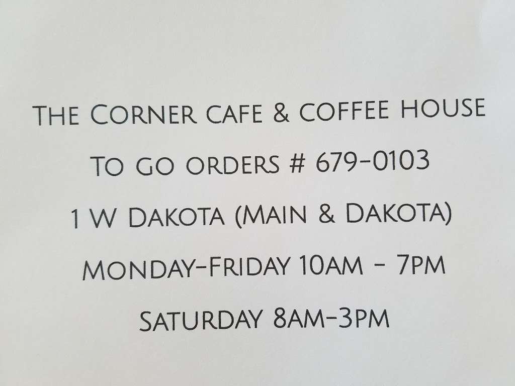 The Corner Cafe & Coffee House | 1 W Dakota St, Butler, MO 64730, USA | Phone: (660) 679-0103
