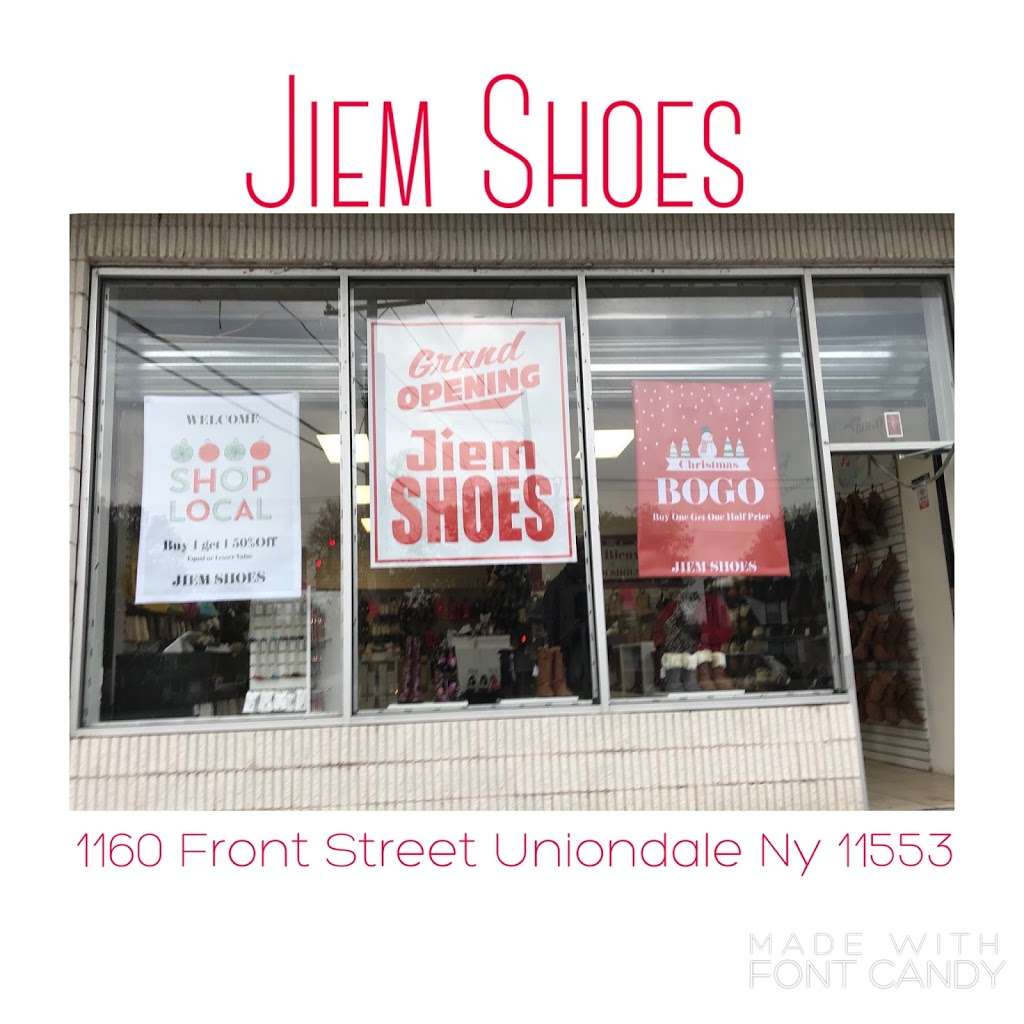 Jiem Shoes | 1160 Front St, Uniondale, NY 11553, USA | Phone: (516) 743-9898