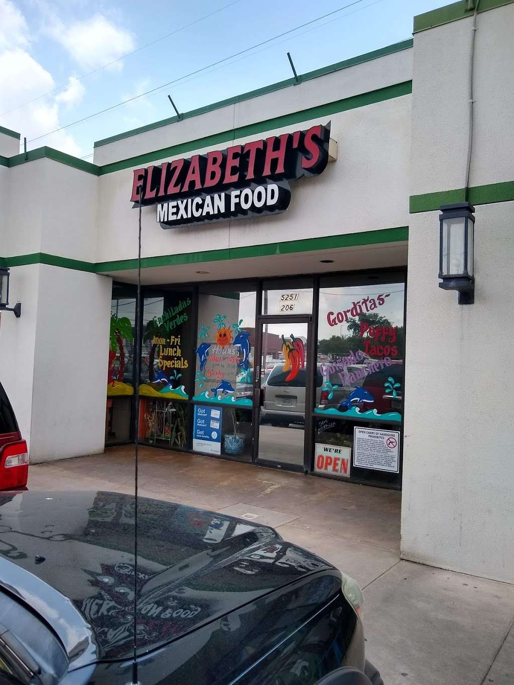 Elizabeths Mexican Restaurant | 5251 Timberhill # 206, San Antonio, TX 78238, USA | Phone: (210) 520-2280
