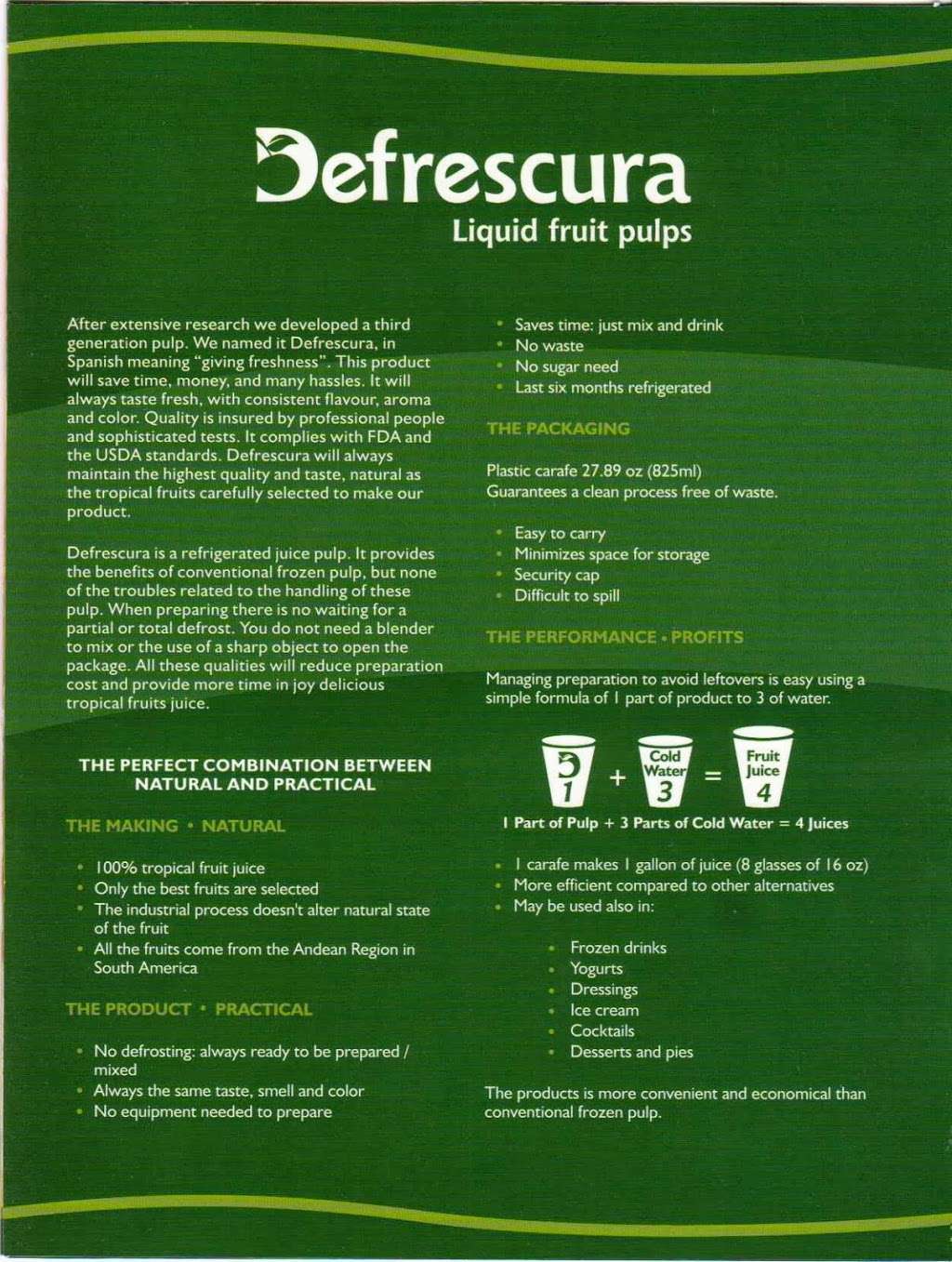 DEFRESH TRADING LLC | 304 Indian Trace, Weston, FL 33326, USA | Phone: (786) 879-3527