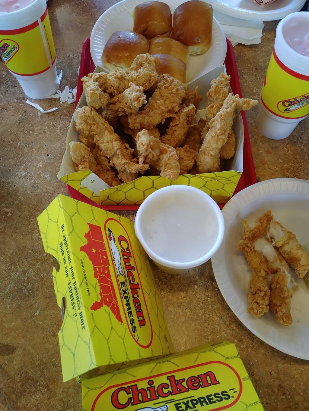 Chicken Express | 27827 Tomball Pkwy, Tomball, TX 77377, USA | Phone: (281) 516-7750