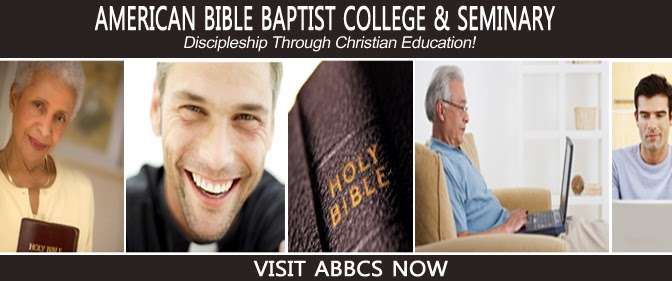 American Bible Baptist College & Seminary | 6519 Braddock Rd, Alexandria, VA 22312 | Phone: (703) 830-0630