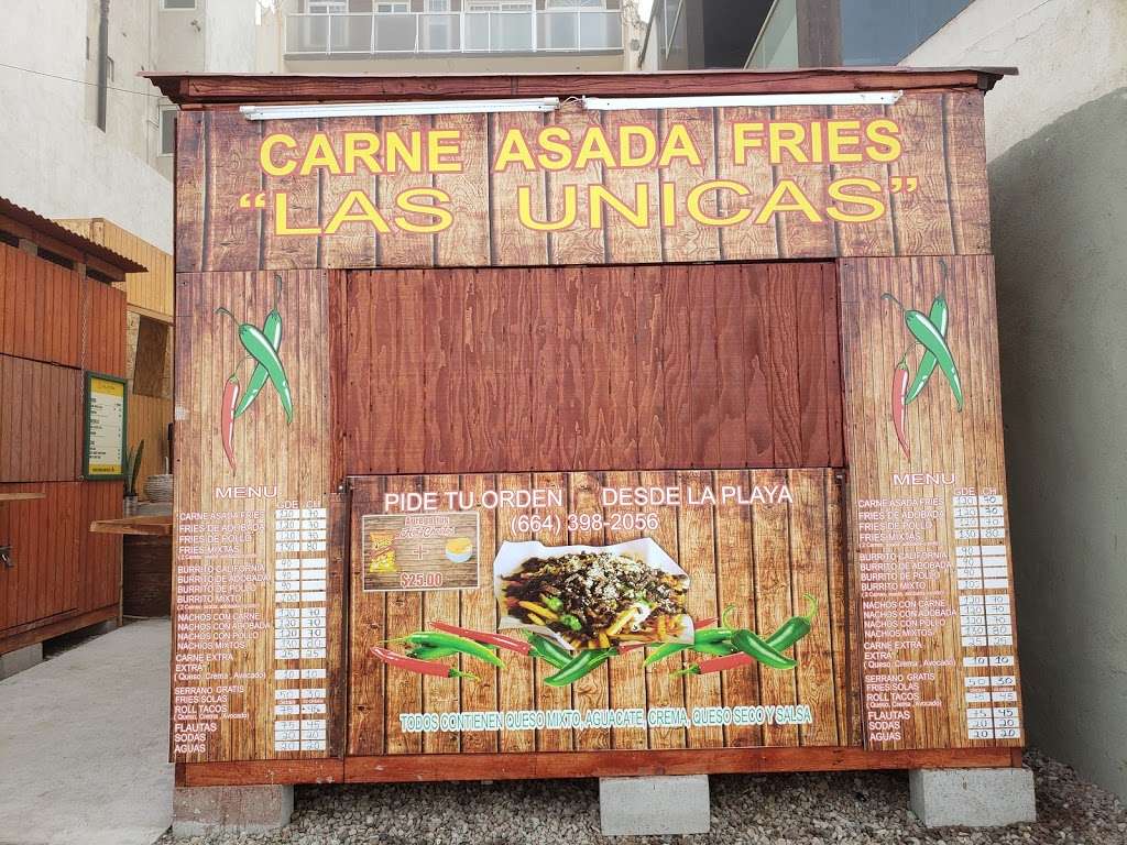 Carne Asada Fries "Las Únicas" | Paseo Costero 780, Playas, Monumental, 22504 Tijuana, B.C., Mexico | Phone: 664 398 2056