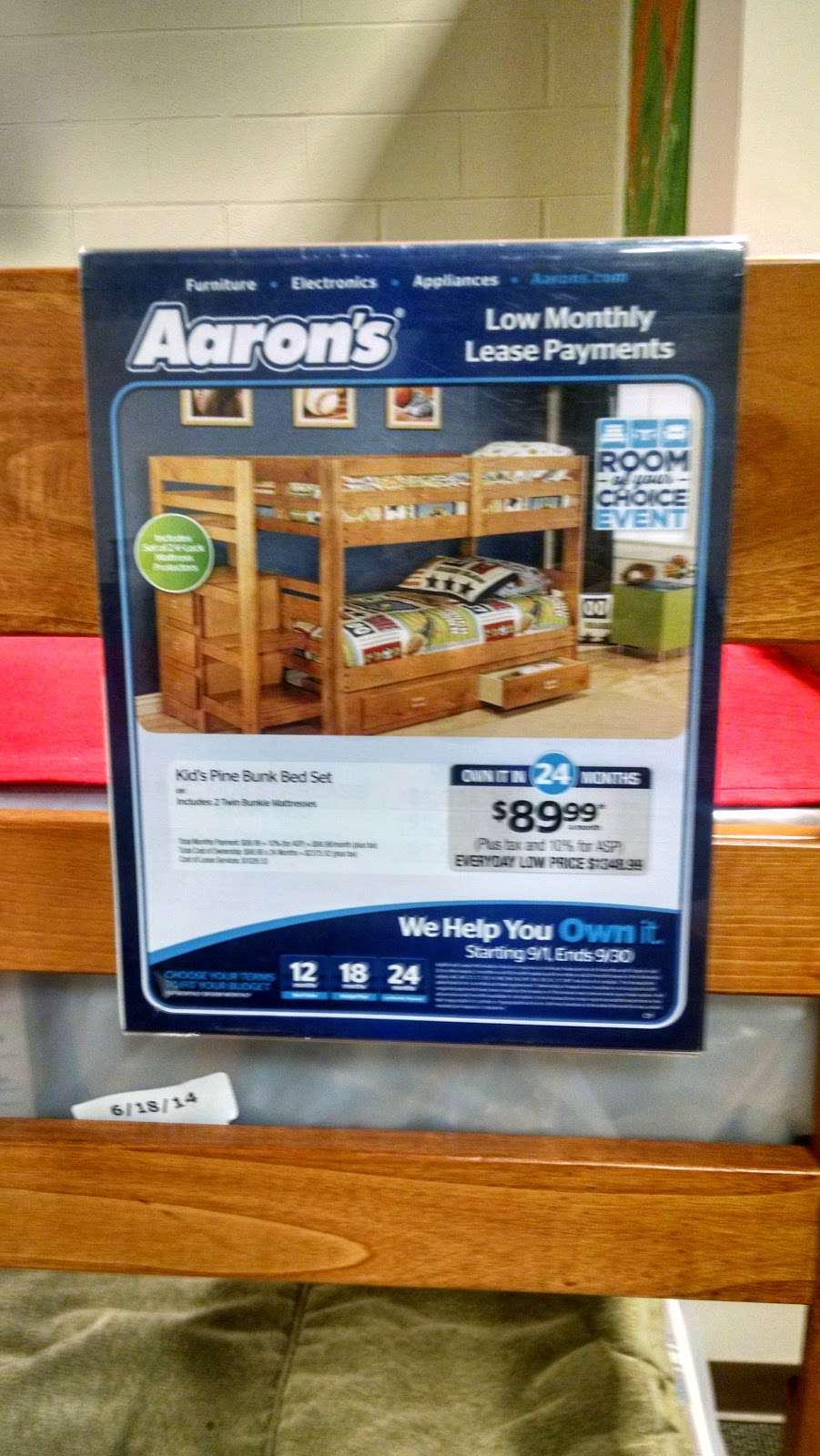 Aarons | 6424 E Independence Blvd, Charlotte, NC 28212, USA | Phone: (704) 567-0200