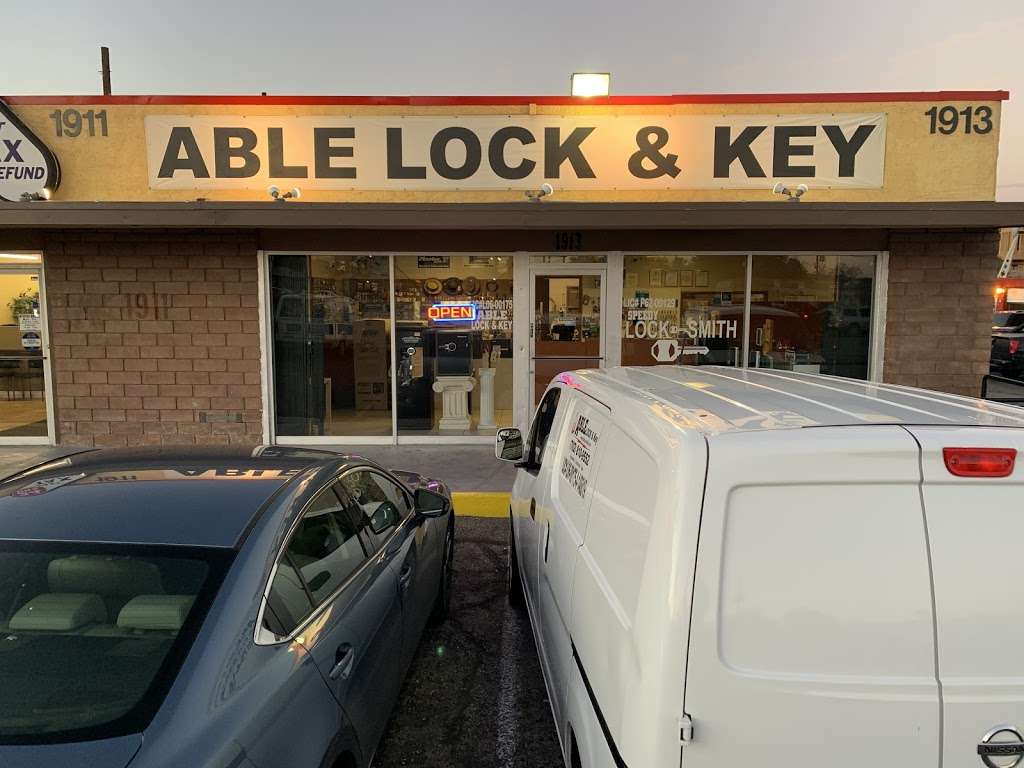 Able Lock & Key | 1913 E Charleston Blvd, Las Vegas, NV 89104 | Phone: (702) 755-0669