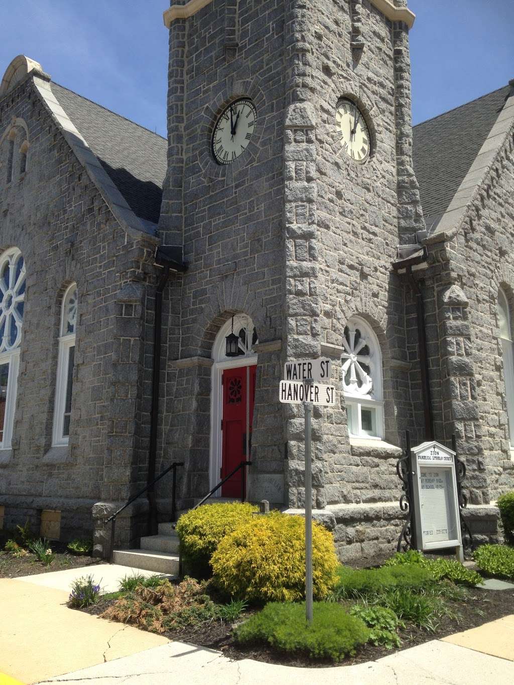 Zion Evangelical Lutheran Church | 49 Hanover St, Glen Rock, PA 17327 | Phone: (717) 235-3276