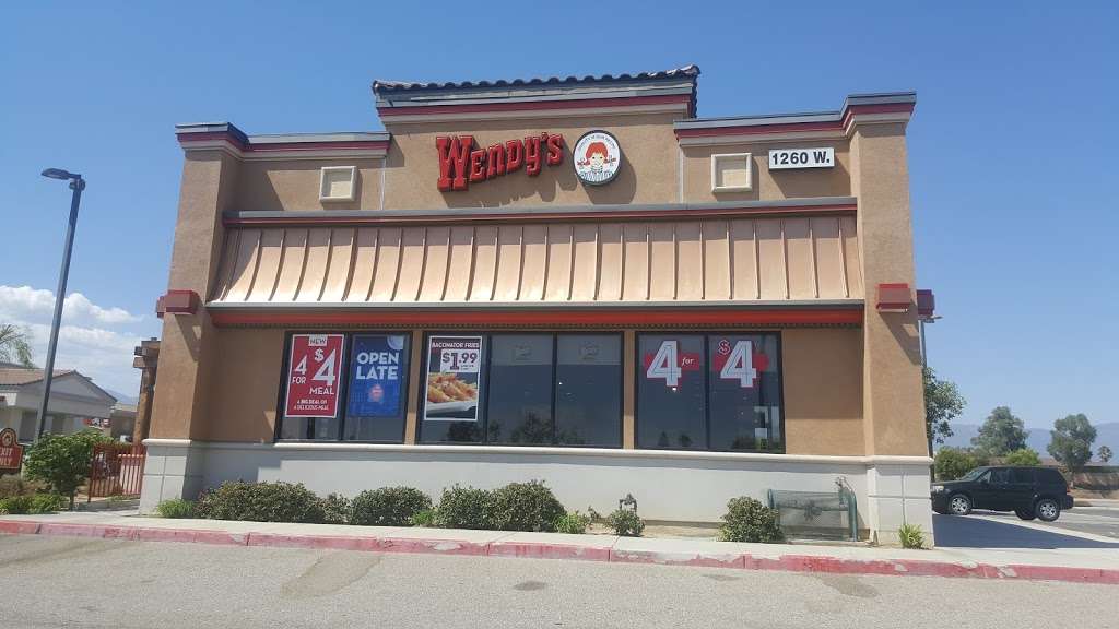 Wendys | 1260 W Foothill Blvd, Rialto, CA 92376 | Phone: (909) 873-2406