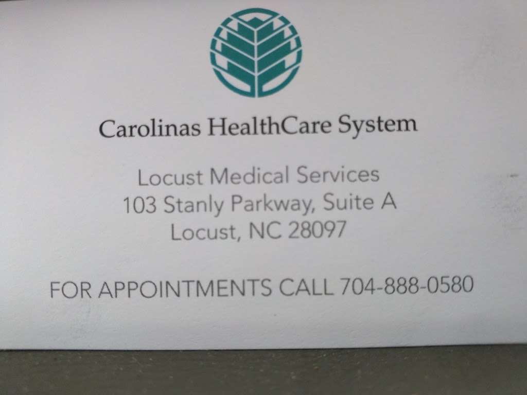 Locust Medical Services | 103 Stanly Pkwy # C, Locust, NC 28097, USA | Phone: (704) 888-0580