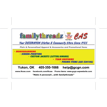 familythreadz-CAS (FT-CAS) | 200 S Ranchwood Blvd #10, Yukon, OK 73099, USA | Phone: (405) 350-1666