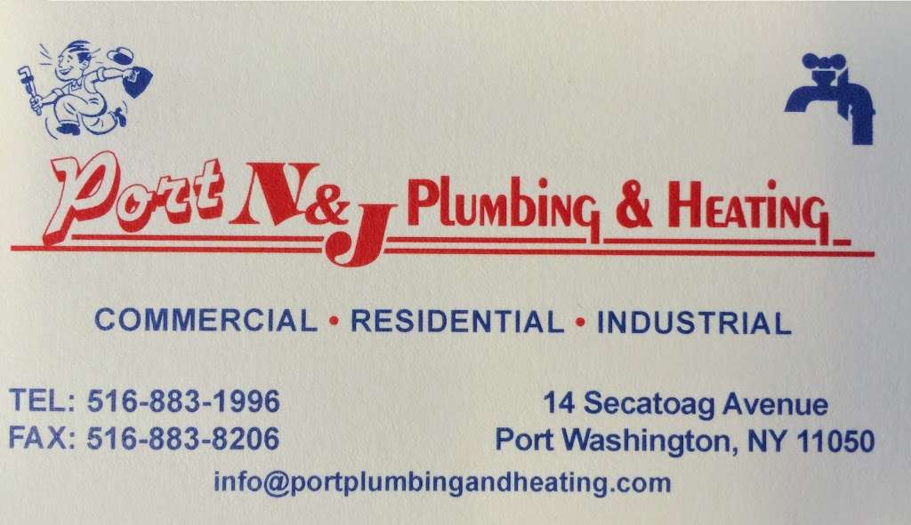 Port N&J Plumbing and Heating Inc | 14 Secatoag Ave, Port Washington, NY 11050, USA | Phone: (516) 883-1996