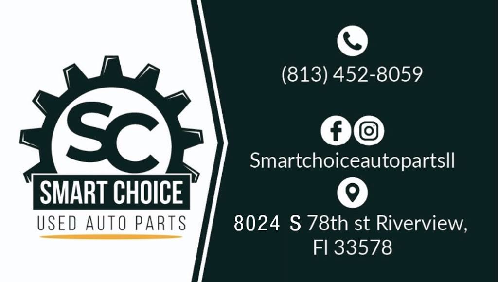 Smart Choice Autoparts | 8020 S 78th St, Riverview, FL 33578, USA | Phone: (813) 446-9948
