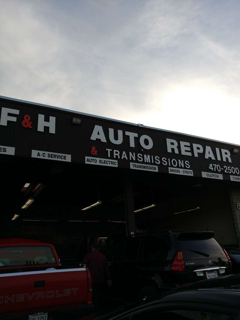 F & H Auto Repair & Trans | 9451 Jamacha Blvd # B, Spring Valley, CA 91977, USA | Phone: (619) 470-2500