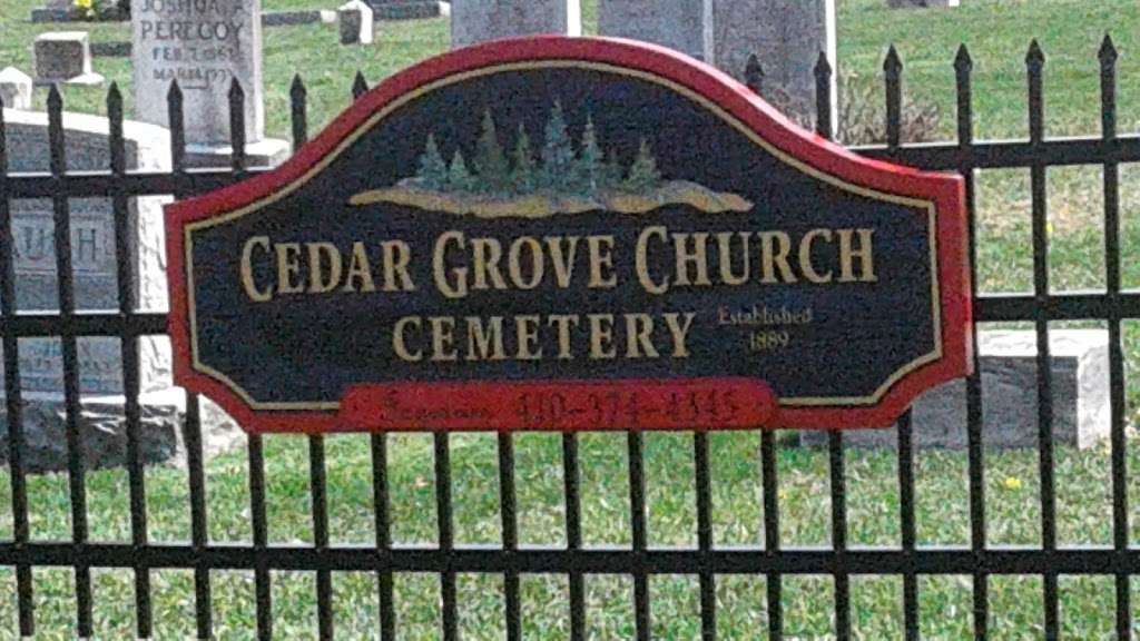 Cedar Grove Church | Mt Carmel Rd, Upperco, MD 21155