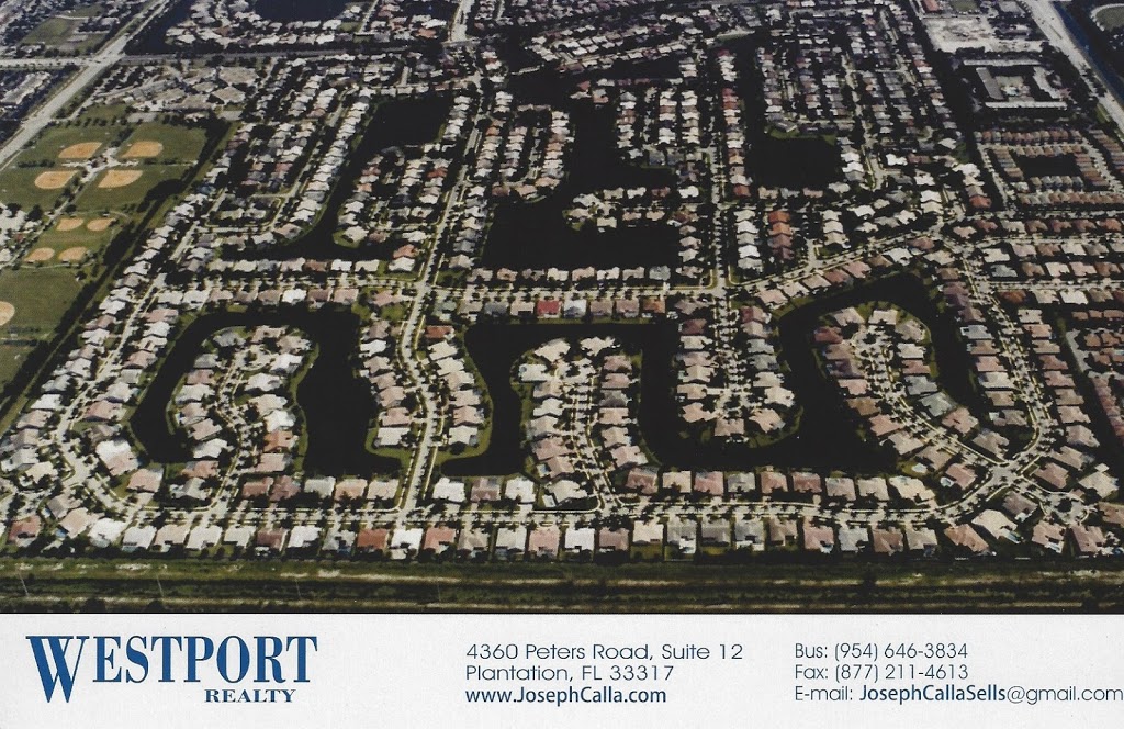 Westport Realty | 4360 Peters Rd, Plantation, FL 33317, USA | Phone: (954) 646-3834