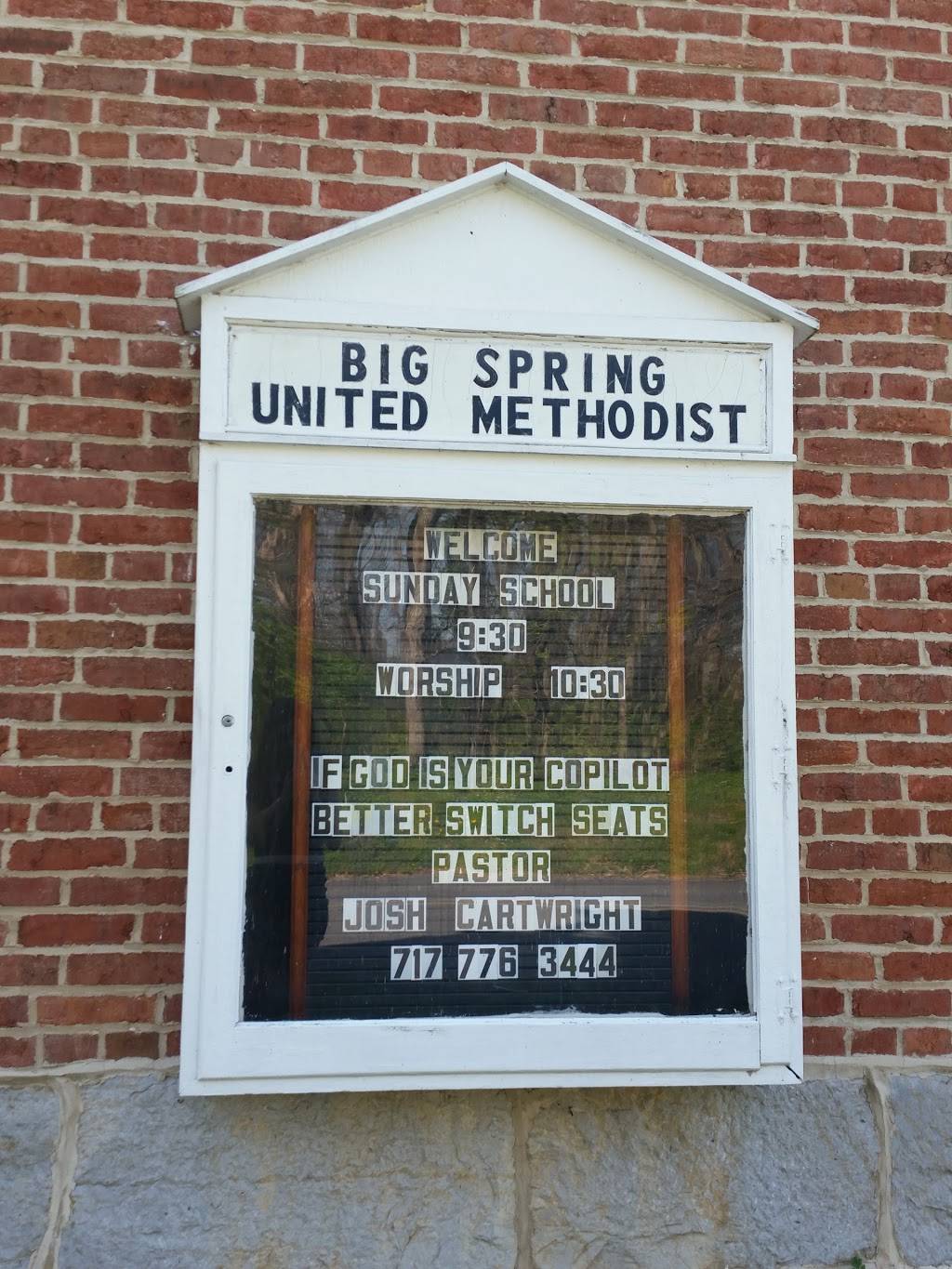 Big Spring United Methodist Church | 38-80 Springfield Rd, Newville, PA 17241