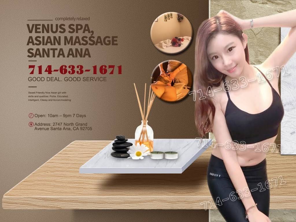 Venus Spa - Oriental Massage Santa Ana | 2747 N Grand Ave, Santa Ana, CA 92705 | Phone: (714) 633-1671