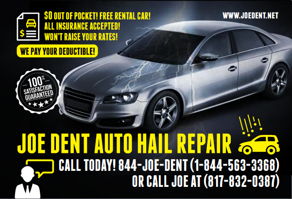 Joe Dent Hail Repair | 1961 E Frankford Rd E #106, Carrollton, TX 75007, USA | Phone: (844) 563-3368