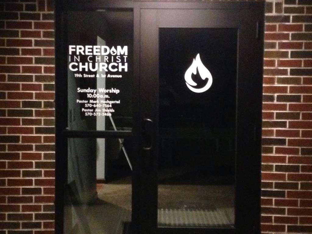 Freedom in Christ Church of Schuylkill County | 1850 1st Ave, Pottsville, PA 17901, USA | Phone: (570) 640-7564