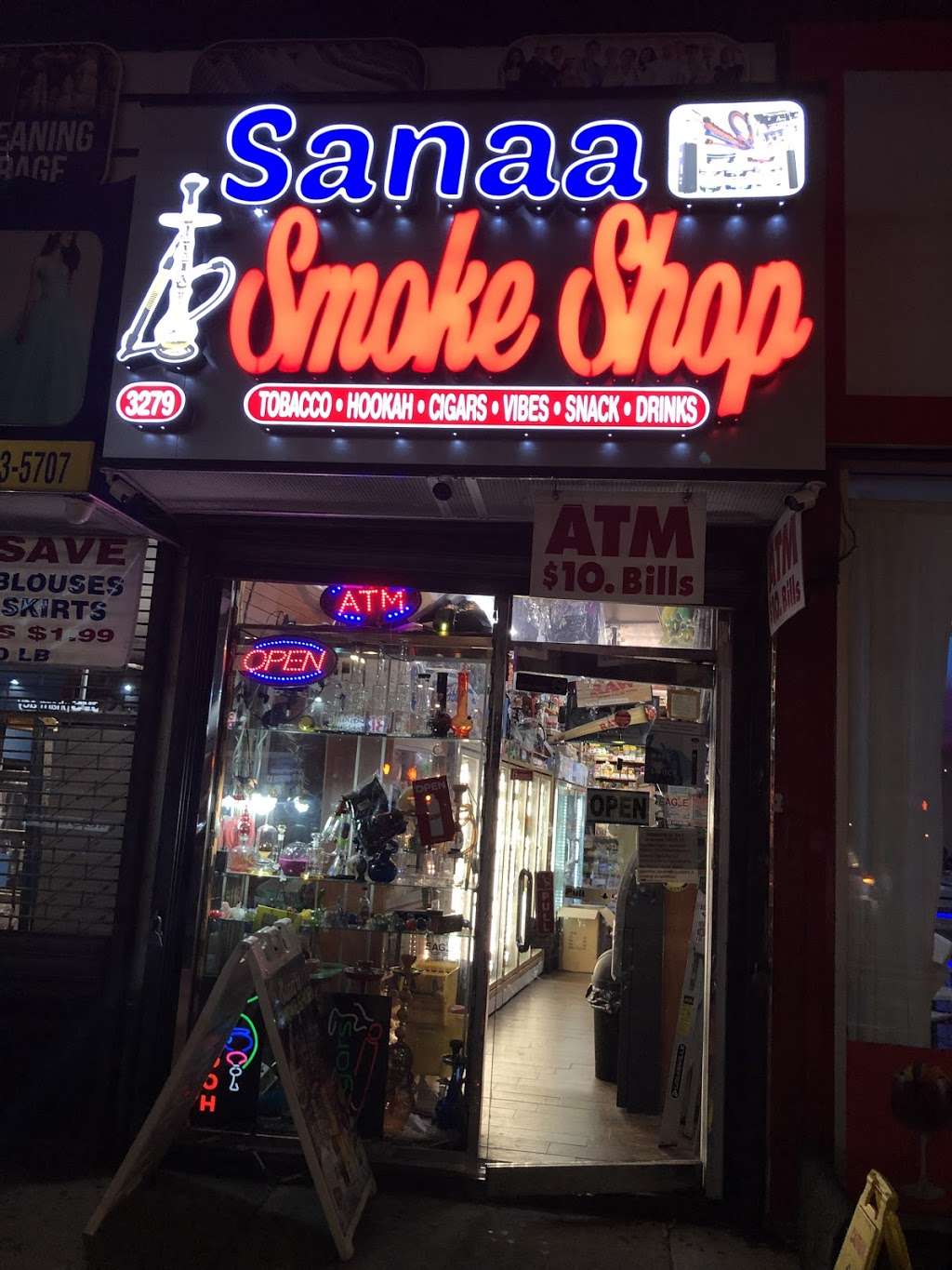 Sanaa Smoke Shop | 3279 Westchester Ave, The Bronx, NY 10461, USA | Phone: (347) 471-6034