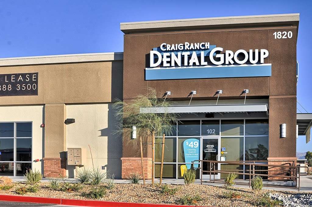 Craig Ranch Dental Group | 1820 E Craig Rd Ste 102, North Las Vegas, NV 89030, USA | Phone: (702) 680-1009