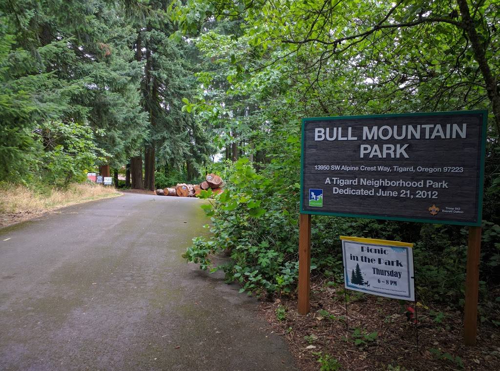 Bull Mountain Park | 13950 SW Alpine Crest Way, Tigard, OR 97224, USA | Phone: (503) 718-2591