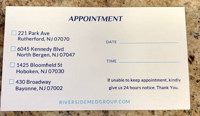 Riverside Medical Group | 221-223 Park Ave, Rutherford, NJ 07070, USA | Phone: (201) 293-0976