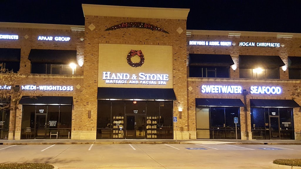 Hand & Stone Massage & Facial Spa | 16525 Lexington Blvd #150, Sugar Land, TX 77479, USA | Phone: (832) 939-3992