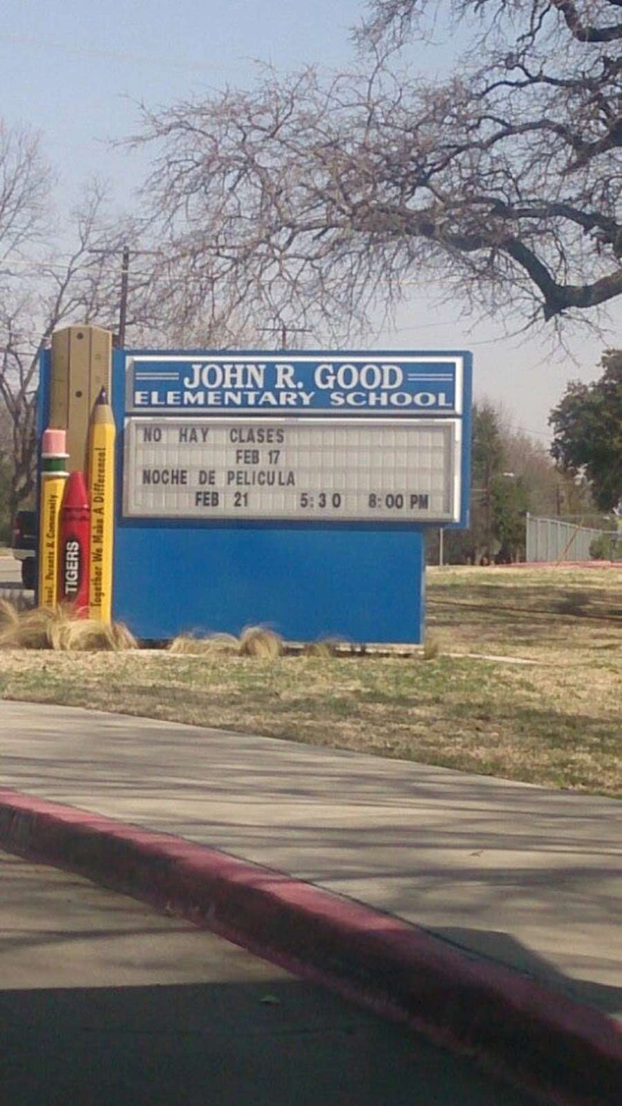 John R. Good Elementary School | 1200 E Union Bower Rd, Irving, TX 75061 | Phone: (972) 600-3300