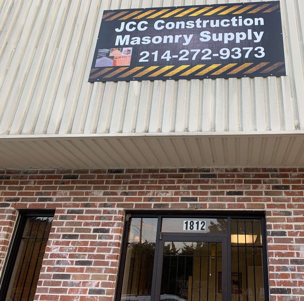 Jcc construction masonry supply | 1812 Garden Springs Dr, Dallas, TX 75253, USA | Phone: (214) 272-9373