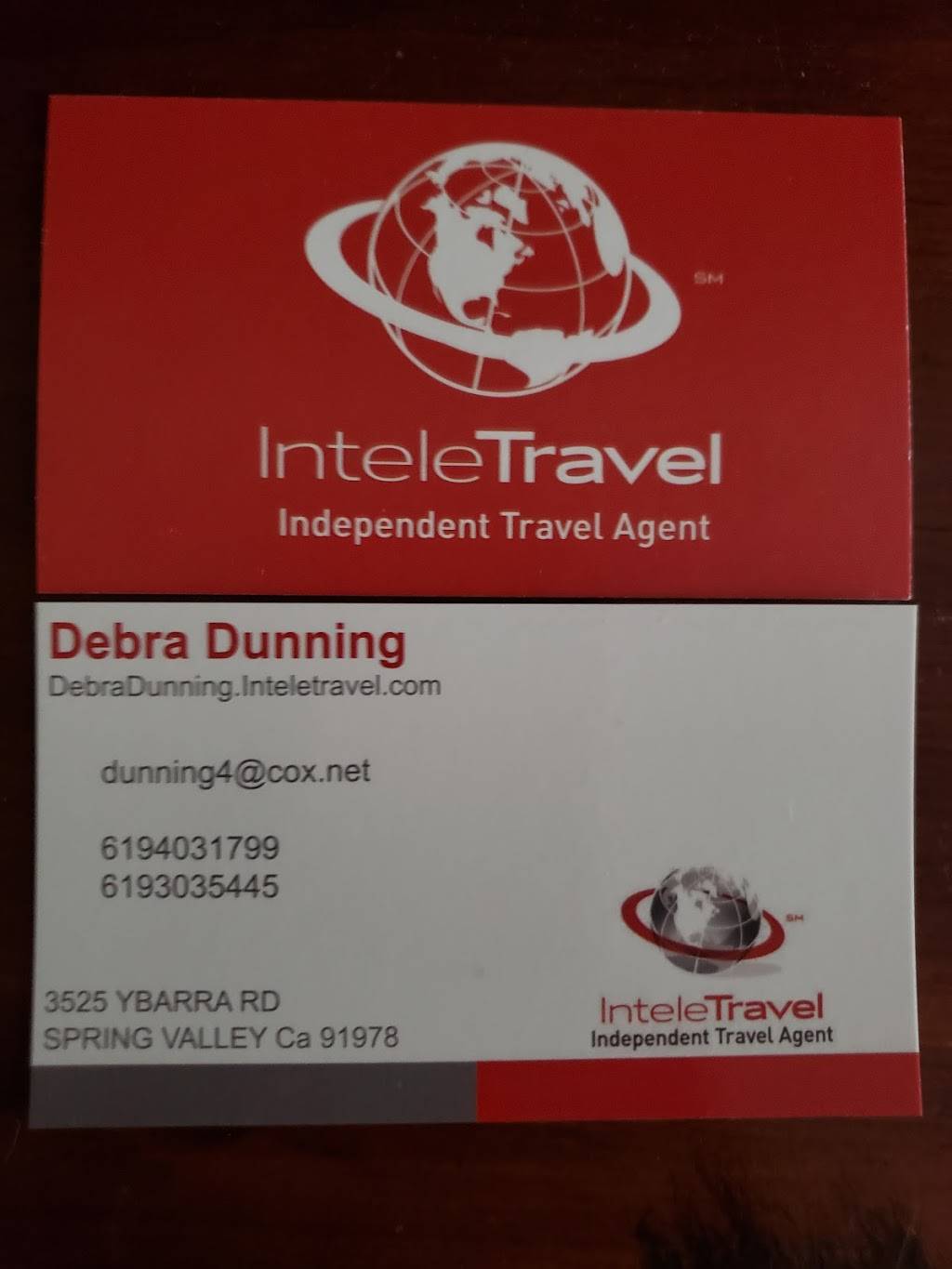 Traveltimeby Debbie D | 3525 Ybarra Rd, Spring Valley, CA 91978, USA | Phone: (619) 403-1799