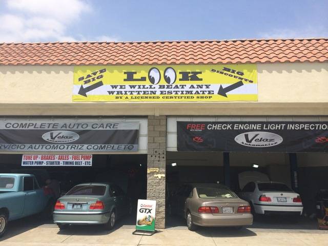 Velaz Auto Repair | 9417 Sierra Ave A, Fontana, CA 92335, USA | Phone: (909) 275-3624