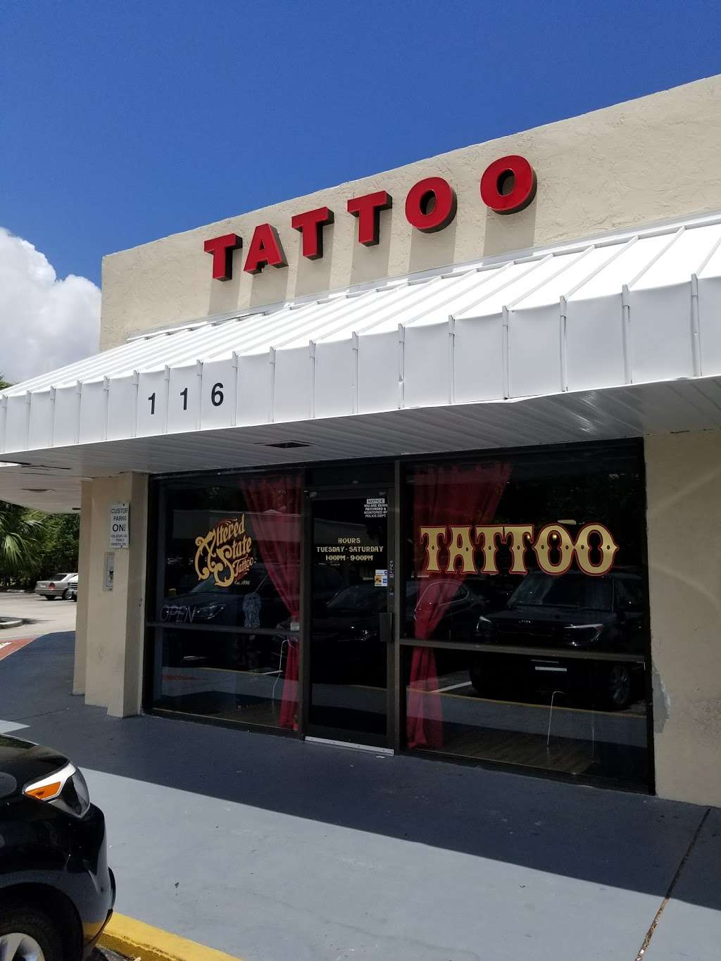 Altered State Tattoo | 10114 S Military Trail #116, Boynton Beach, FL 33436, USA | Phone: (561) 806-5853